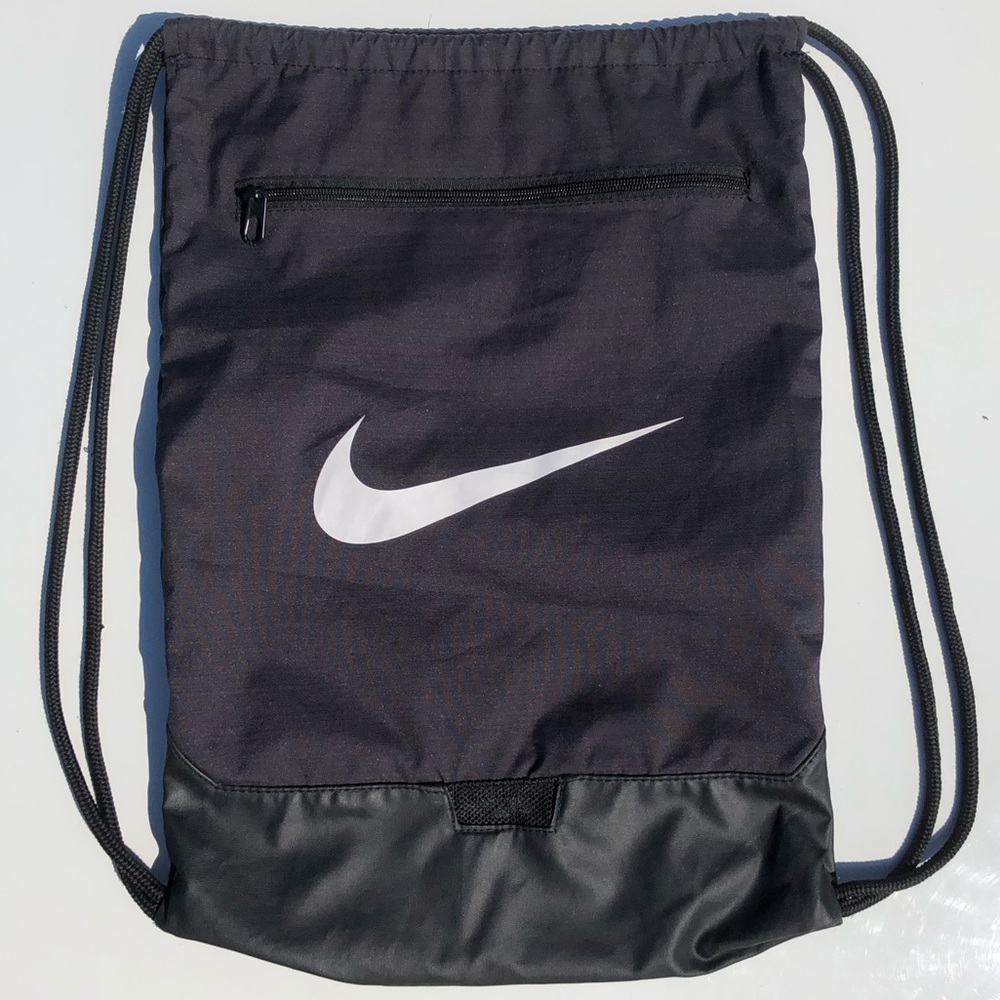 Nike Sackpack Backpack Drawstring Gym Bag With Heavily Reinforced Bottom
